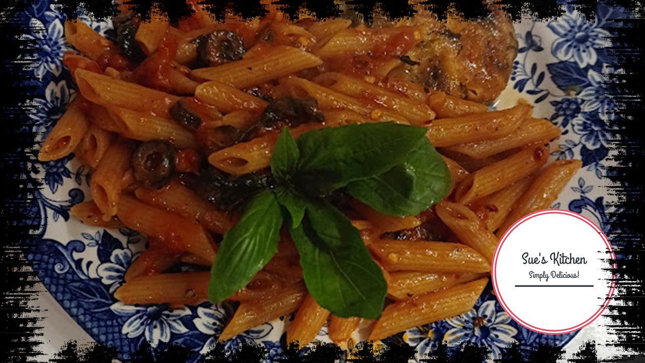 Sue's Kitchen JO - Penne Arrabbiatta