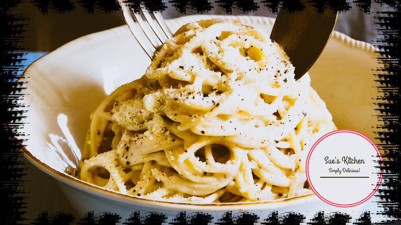 Sue's Kitchen JO - Cacio e Pepe Spaghetti